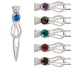 Kiltpin stilisierte Distel mit Zierstein