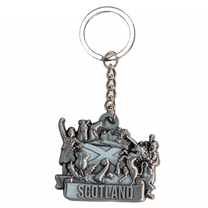 Schlüsselanhänger Scottish Legends Nessi, Eilean Donan Castle, Glenfinnan Viaduct
