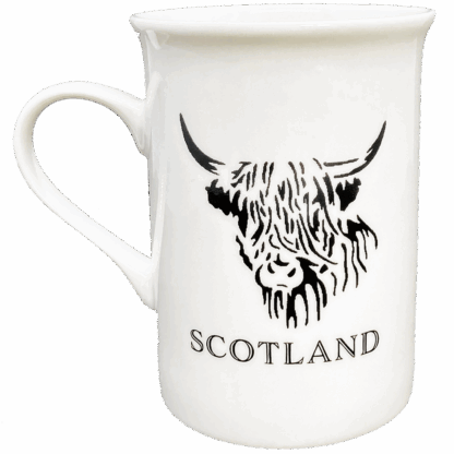 Tasse Highland Cow Schottland