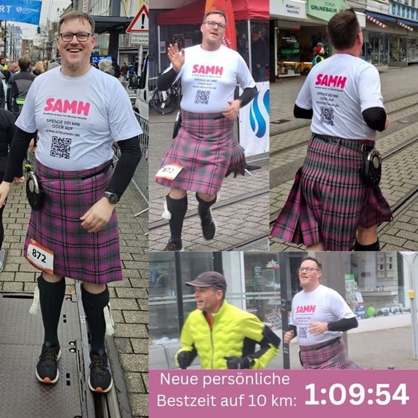 Wittener Weihnachtslauf Kiltrunner Björn
