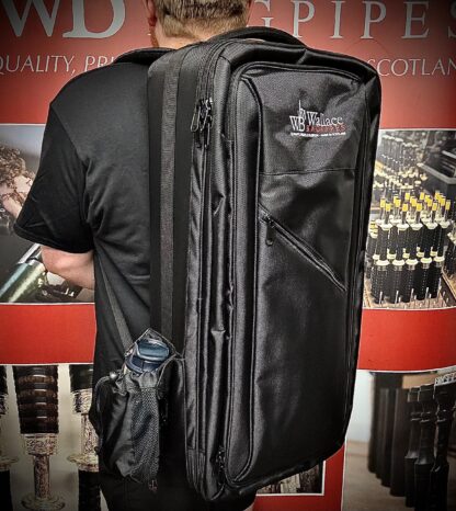 Wallace Bagpipes Dudelsack-Rucksack getragen