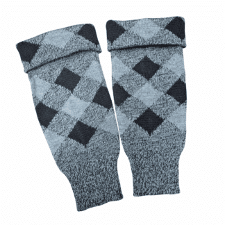 House of Cheviot Regimental Half Hoses schwarz/weiß